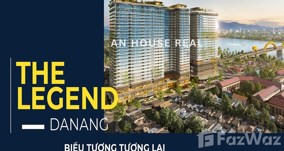 THE LEGEND DA NANG APARTMENT FOR SALE - 1 BEDROOM 49m²